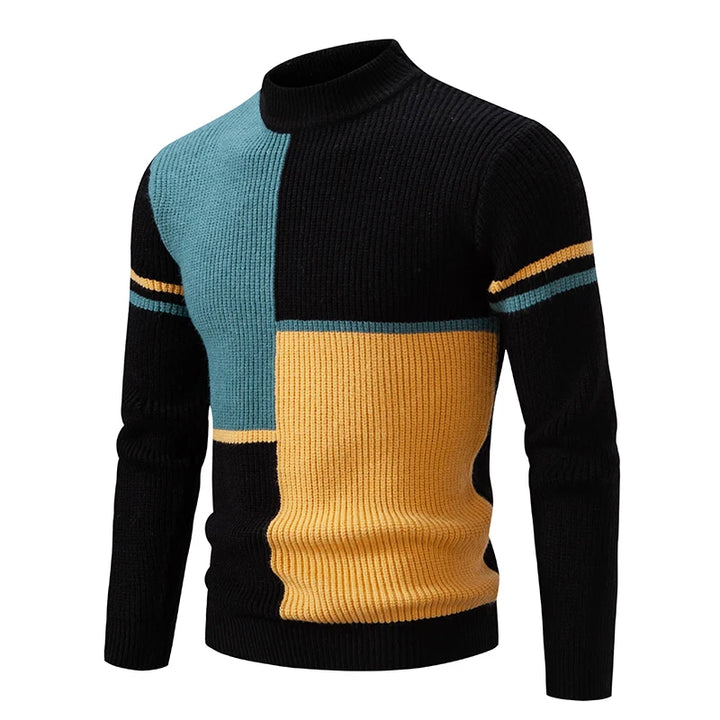Pull pour homme confortable col rond décontracté