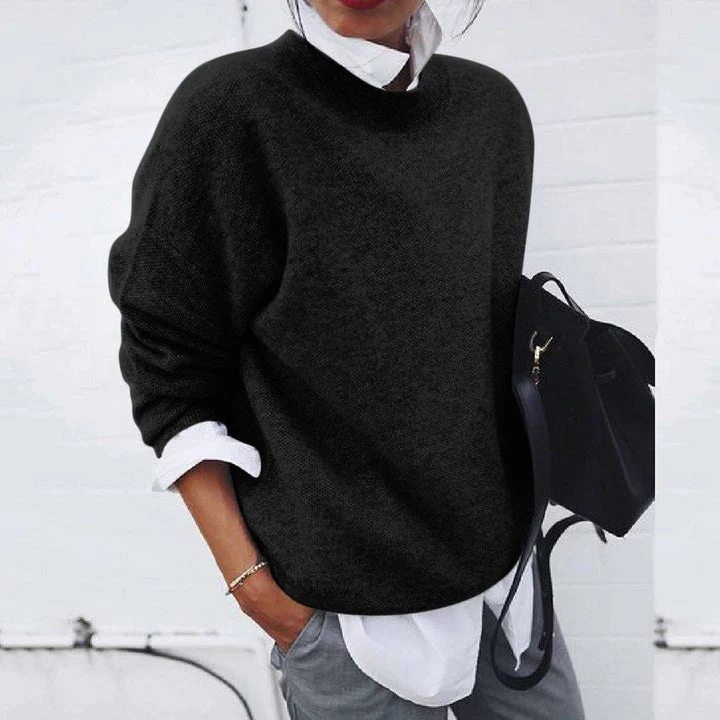 Pull en cachemire doux Design élégant et décontracté