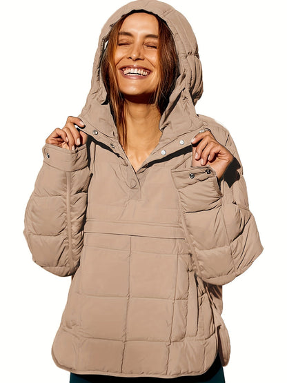 Manteau à Capuche Femme Chaud Moderne Élégant