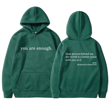 Hoodie oversize unisexe chaud imprimé
