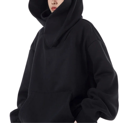 Sweat-shirt oversize Col roulé oversize