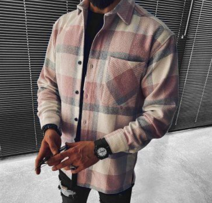 Herren Flanellhemd Langarm Warm - IdealeKleiden