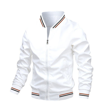 Veste de sport pour hommes, zippée et fonctionnelle