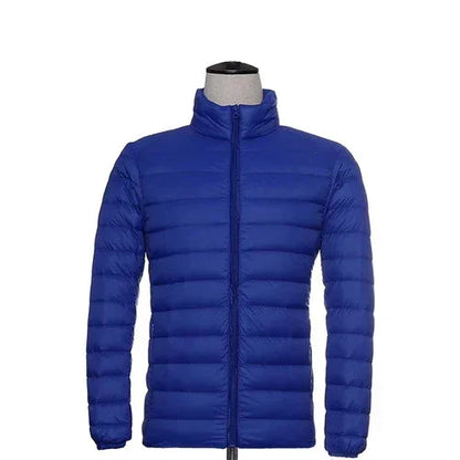 Doudoune légère parka d'hiver pour hommes à capuche