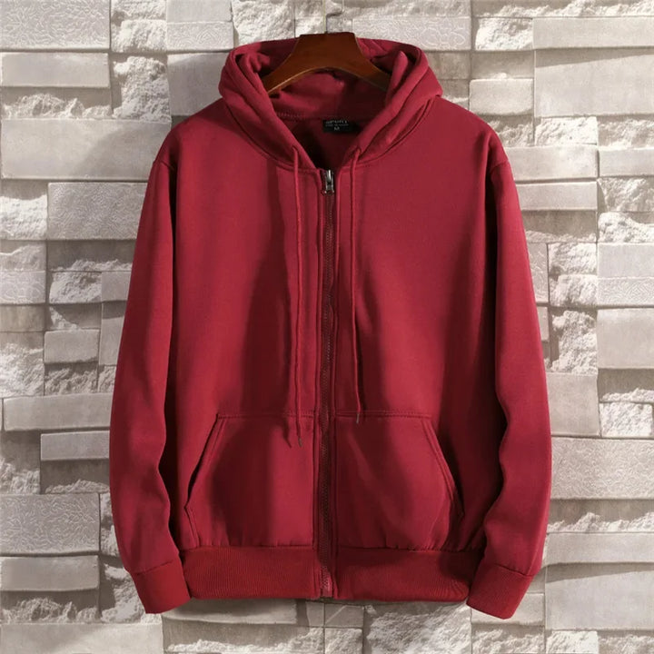 Sweat-shirt à capuche zippé pour femme