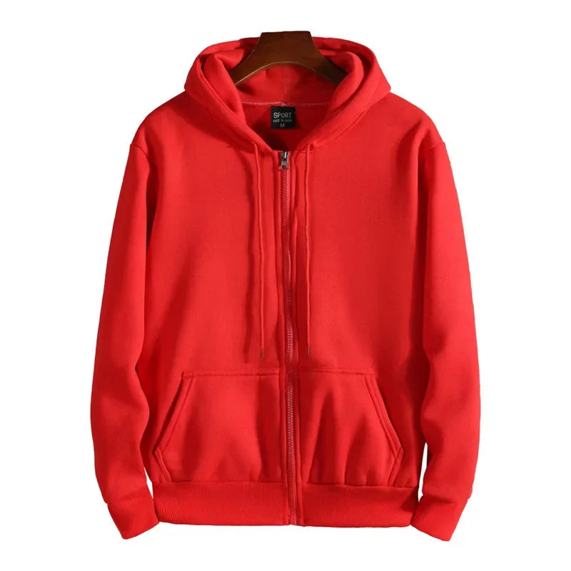Sweat-shirt à capuche zippé pour femme