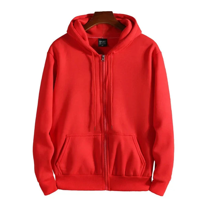 Sweat-shirt à capuche zippé pour femme