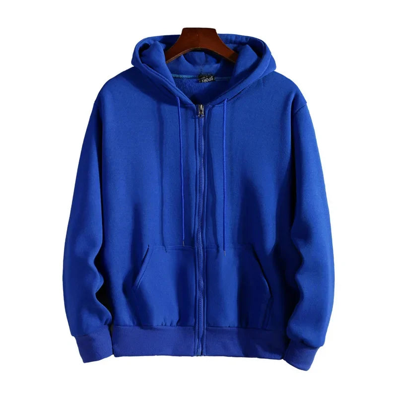 Sweat-shirt à capuche zippé pour femme