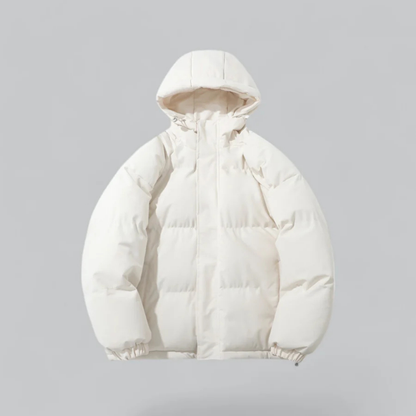 Veste d'hiver unisexe chaude isolée avec capuche