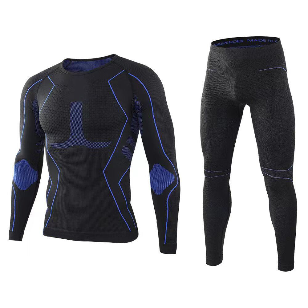 Wärme Unterwäsche Set Herren Langarm Thermoshirt - IdealeKleiden