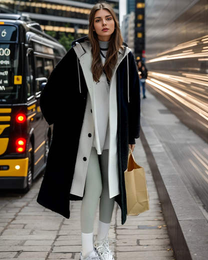 Doudoune femme avec capuche