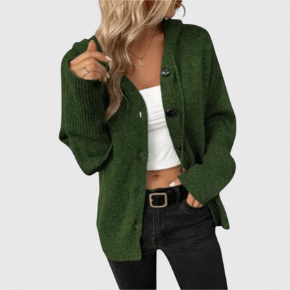 Cardigan élégant Femme Classique Boutons