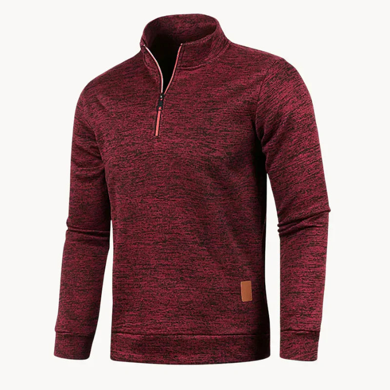 Milo - Pull Homme Confortable à Fermeture Éclair