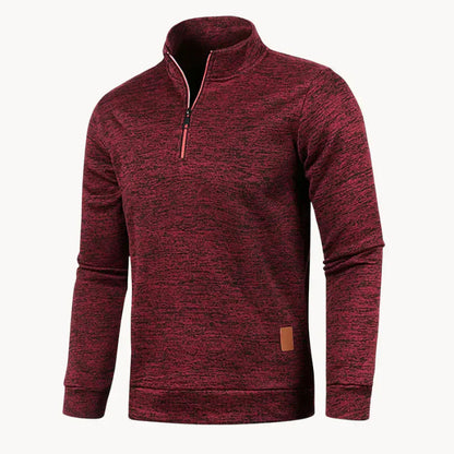 Milo - Pull Homme Confortable à Fermeture Éclair