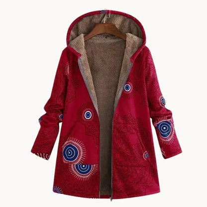 Stylischer Damenparka Warm Winterjacke - IdealeKleiden