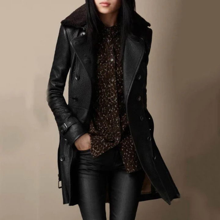 Trench-coat élégant pour femme design de luxe