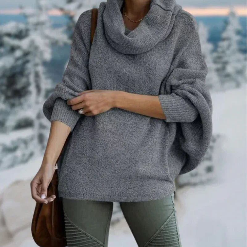 Pull élégant pour femme à motif de tortue