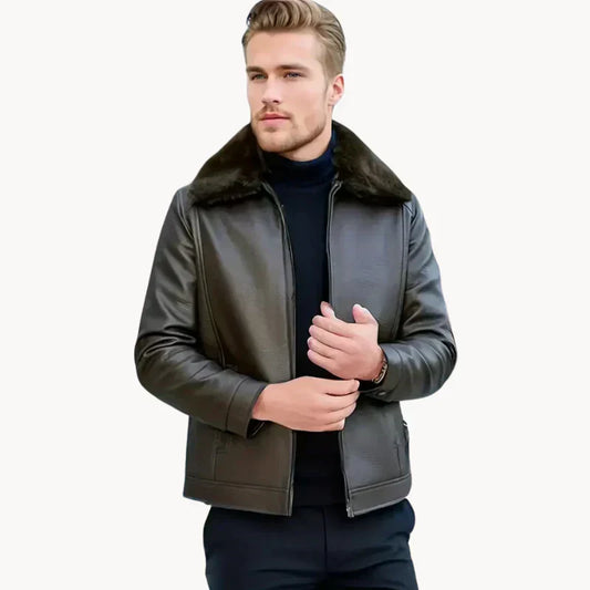 Stilvolle Herrenjacke Modern Vielseitig - IdealeKleiden