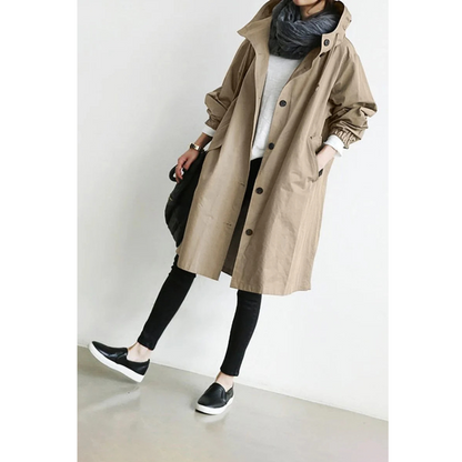 Imperméable long élégant pour femme