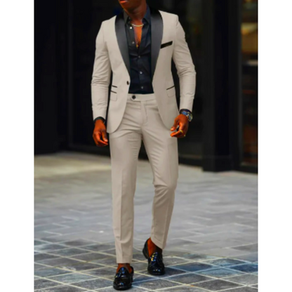 Costume homme élégant mariage