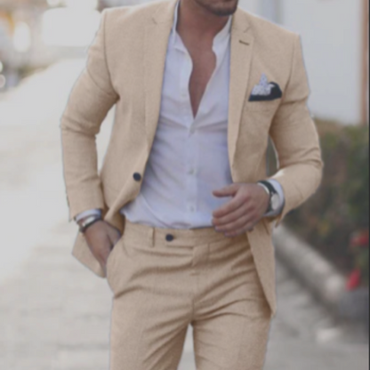 Costume d'été léger deux pièces pour homme