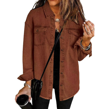 Veste en jean tendance pour femme