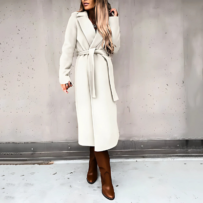 Manteau d'hiver long et chaud pour femme