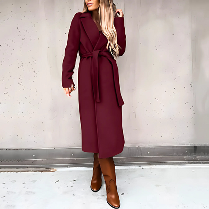 Manteau d'hiver long et chaud pour femme