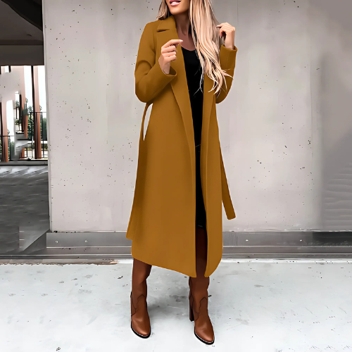 Manteau d'hiver long et chaud pour femme