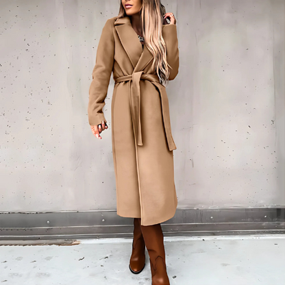 Manteau d'hiver long et chaud pour femme