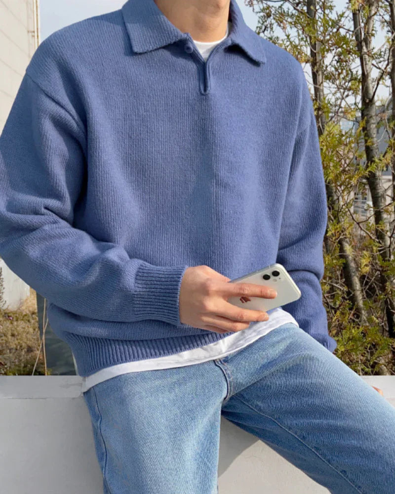 Pull en laine douillet pour homme
