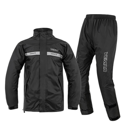 Combinaison de pluie étanche Moto Unisexe Capuche