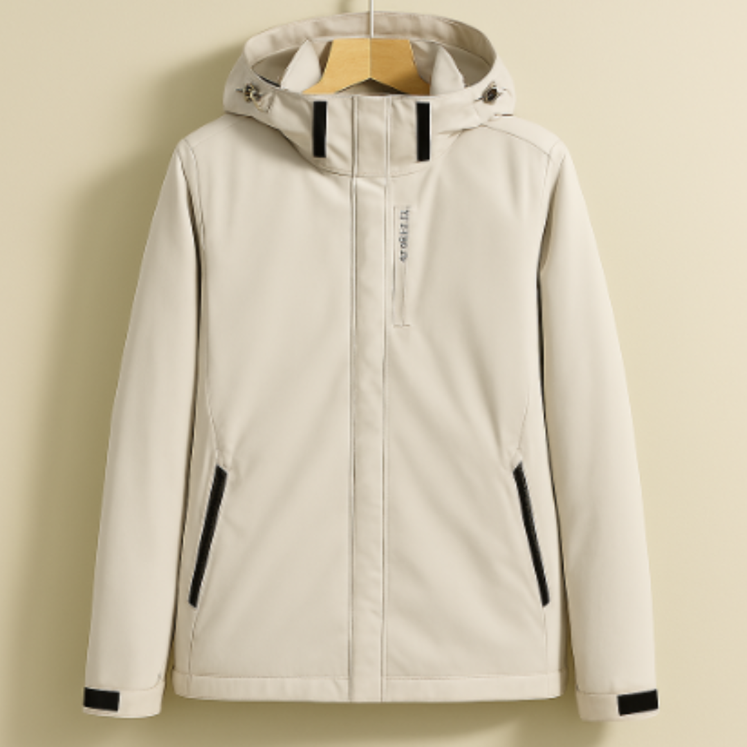 Veste de sport femme chaude à capuche avec fermeture éclair