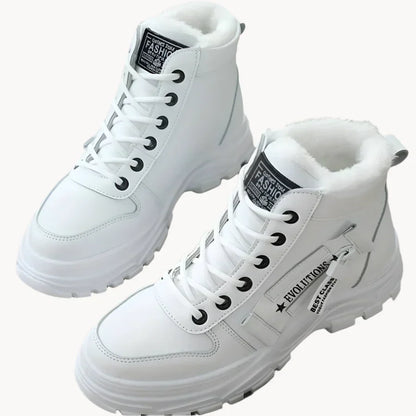 Bottes imperméables femme hiver chaud doux