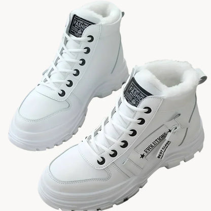 Bottes chaudes imperméables et douces pour femme