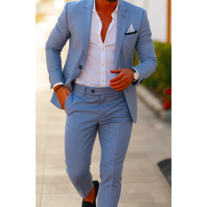 Costume d'été léger deux pièces pour homme