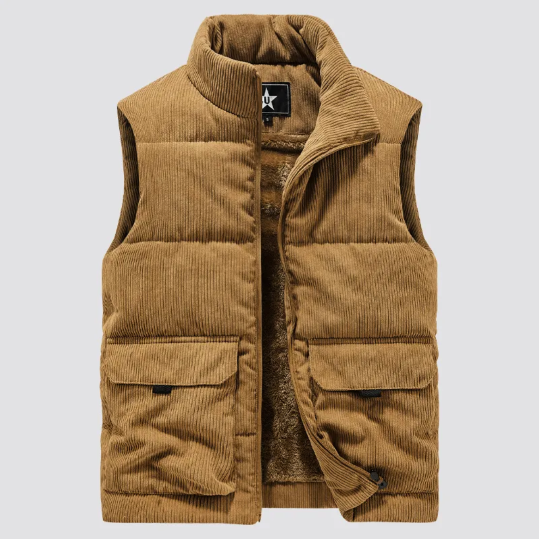 Gilet robuste pour homme Cordura isolé
