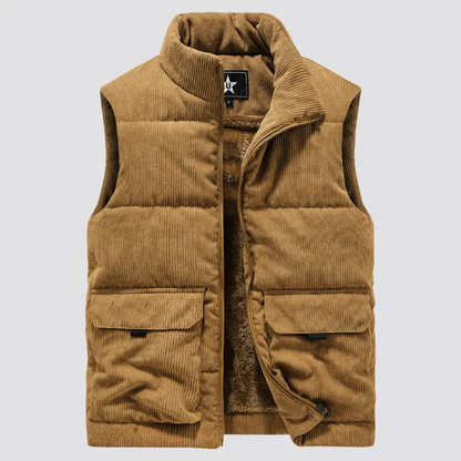 Gilet robuste pour homme Cordura isolé