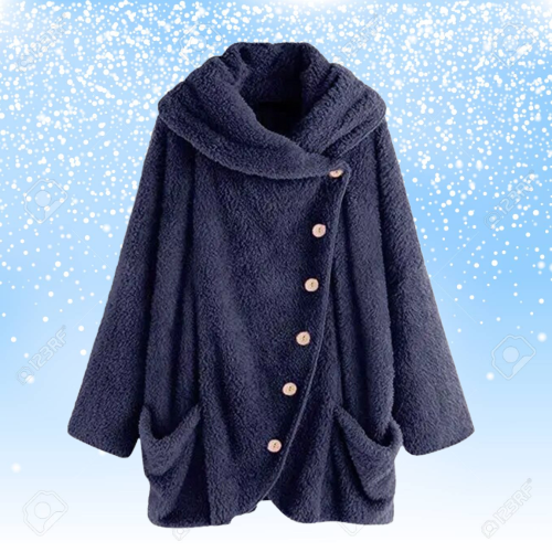 Gilet en peluche doux pour femme