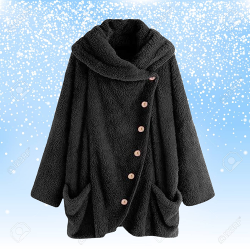 Gilet en peluche doux pour femme