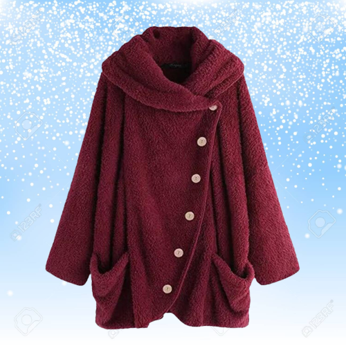 Gilet en peluche doux pour femme