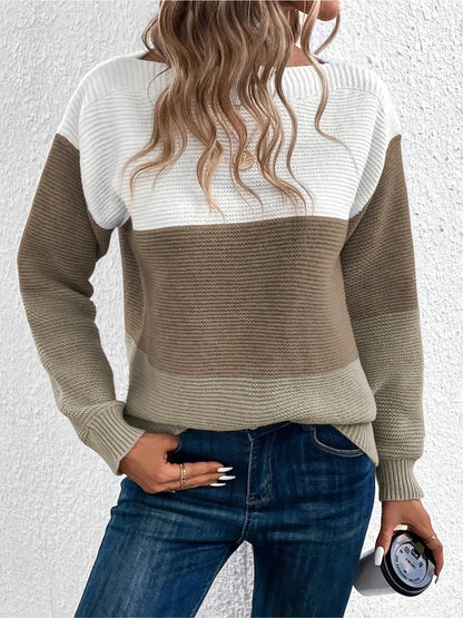 Pull élégant pour femme au design moderne