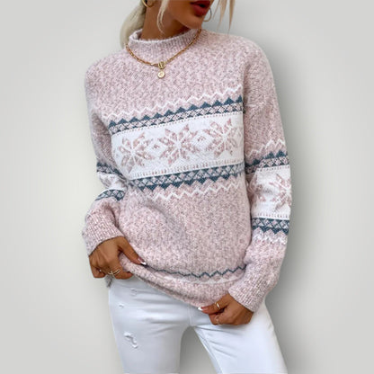 Pull doux à manches longues pour femmes