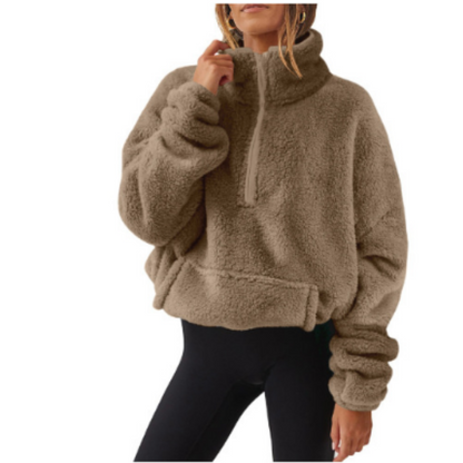 Pulls doux pour femmes aspect peluche