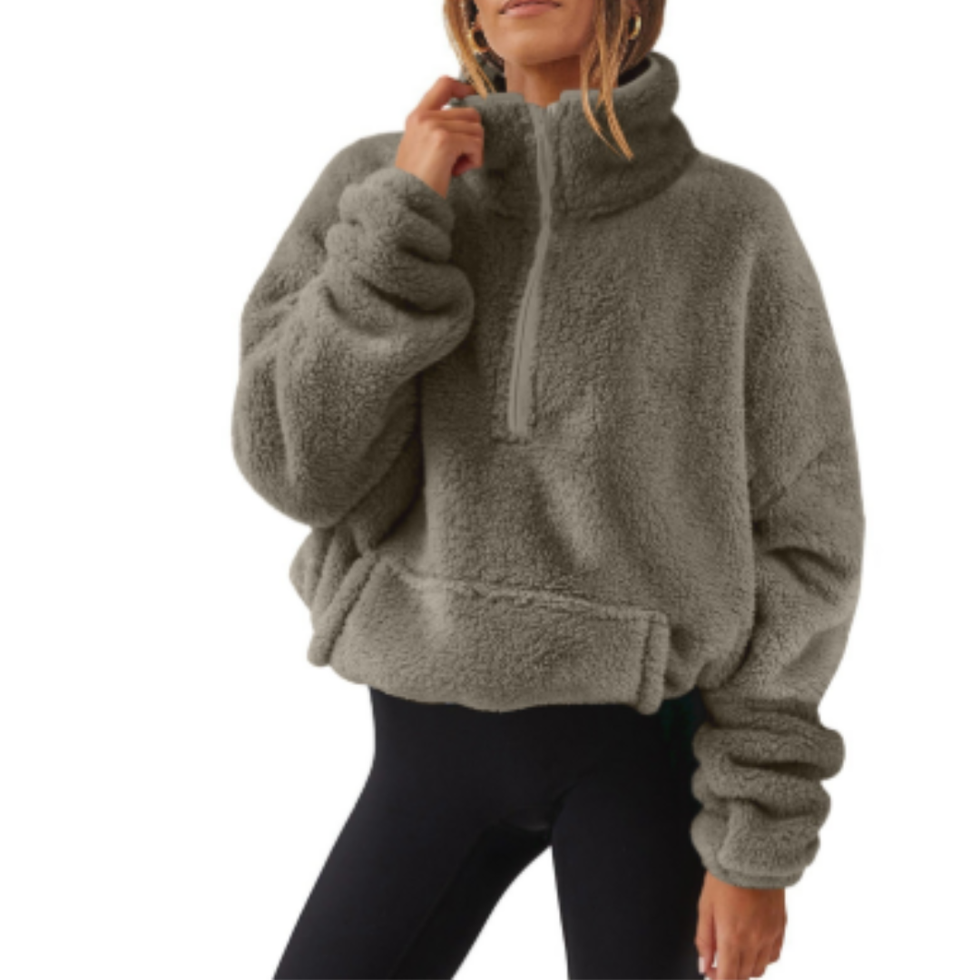 Pulls doux pour femmes aspect peluche