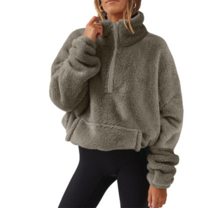 Pulls doux pour femmes aspect peluche