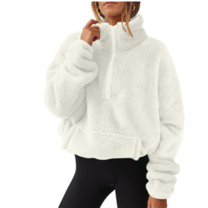Pulls doux pour femmes aspect peluche