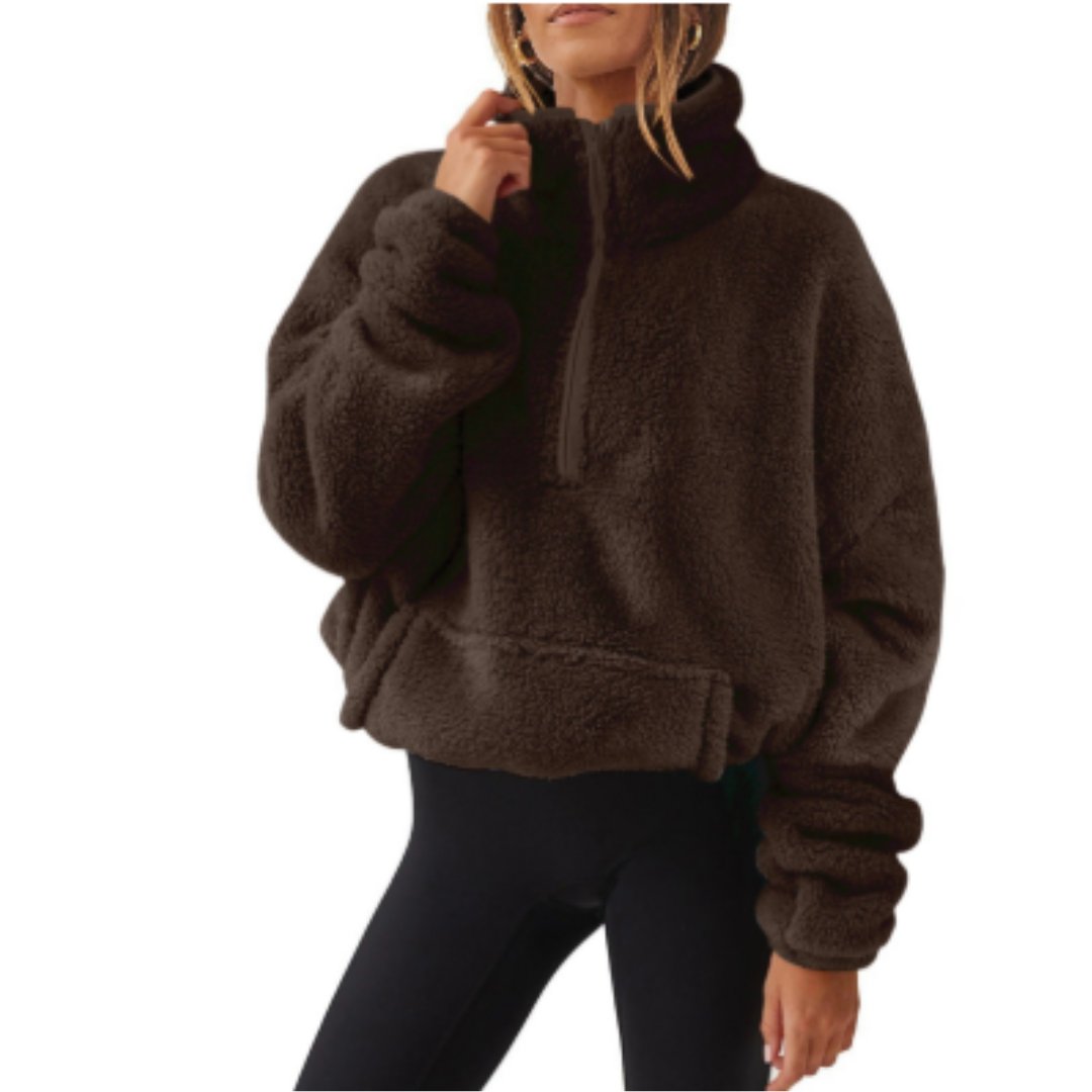 Pulls doux pour femmes aspect peluche