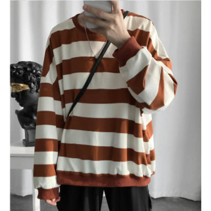 Grand pull d'hiver col rond pour homme