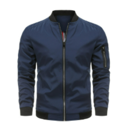 Veste matelassée zippée pour homme, coupe ajustée